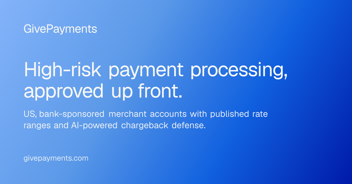Chargeback Thresholds Explained (2026) | GivePayments